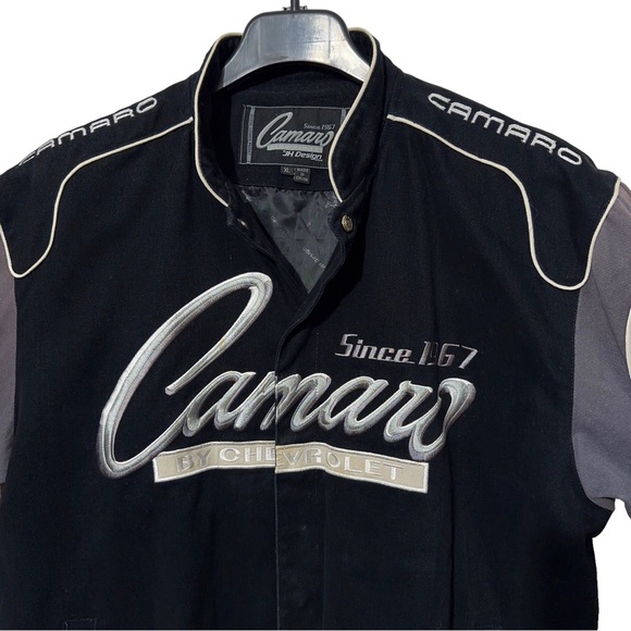 JH Design Mens Vintage Camaro Jacket - Picture 6 of 8